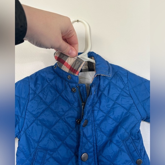 NWOT Burberry Boys Quilted Jacket 9 Months - Picture 10 of 12